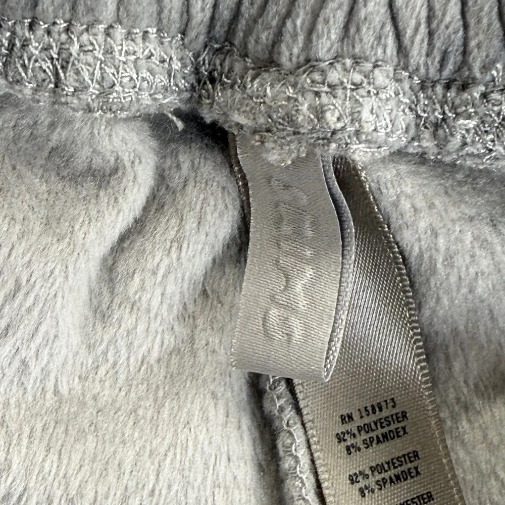 SKIMS Velour Wide Leg Sleep Pants Smoke Gray Womens Size‎ 3XL Elastic Waist
